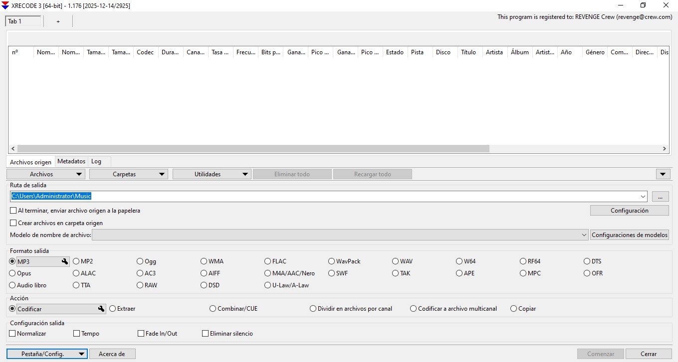 XRecode 3 (2026) v1.176 Full Multilenguaje
