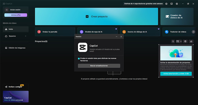 CapCut PC (2026) Full Español