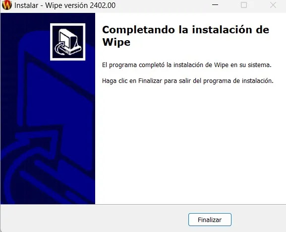 Wipe Professional (2026) Full Multilenguaje 
