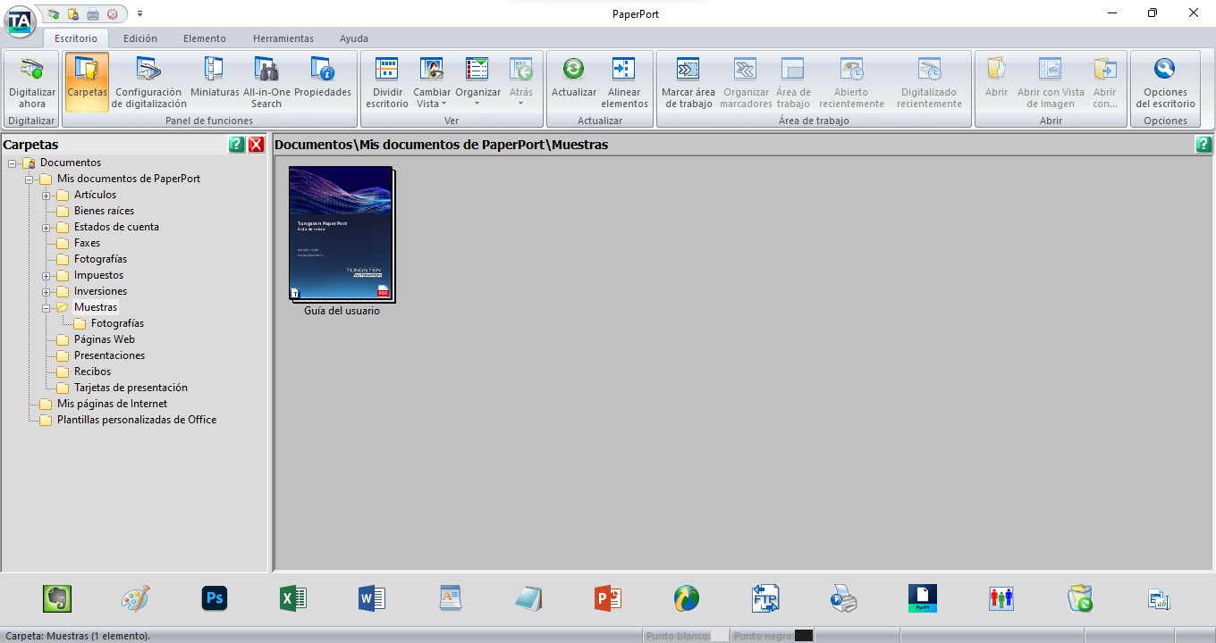 Tungsten PaperPort Pro (2026) Full Español 