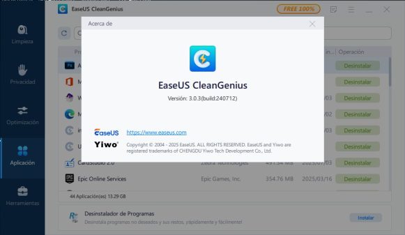EaseUs CleanGenius (2026) Full Español