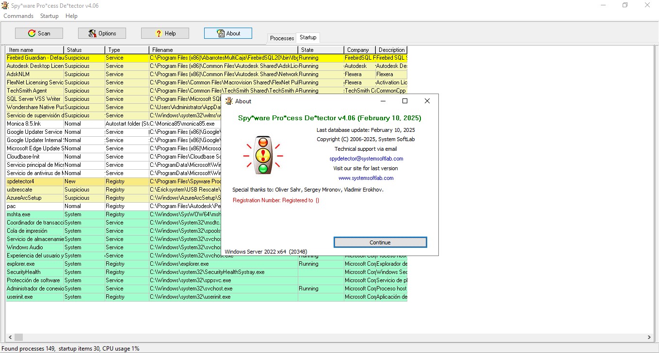 Spyware Process Detector (2026) Multilenguaje para pc